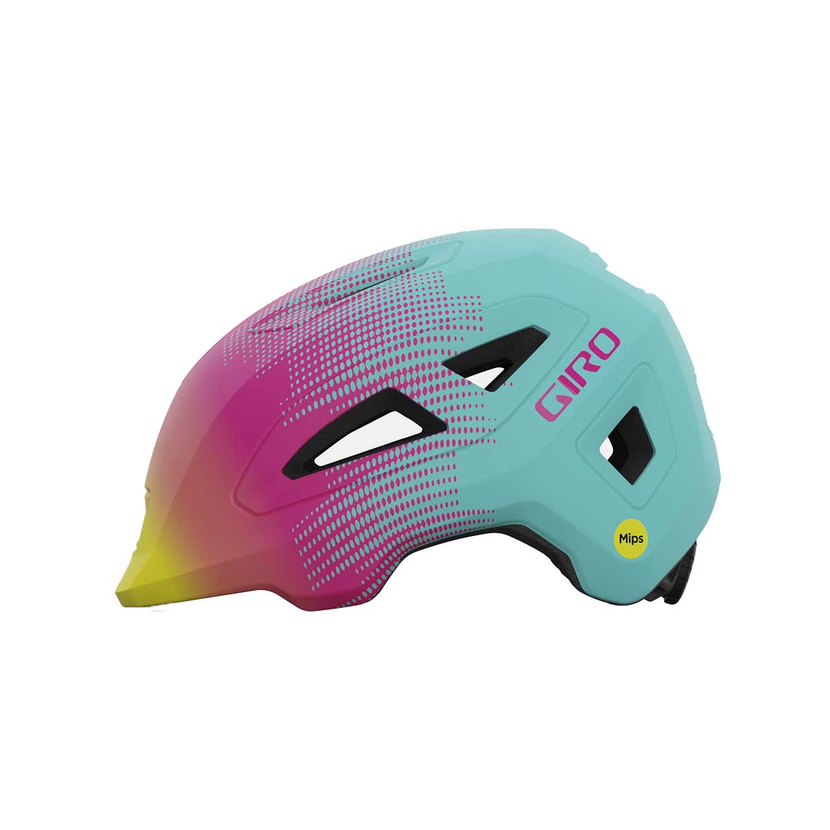Giro Scamp II Helmet Kids' in Matte Teal Pink Towers